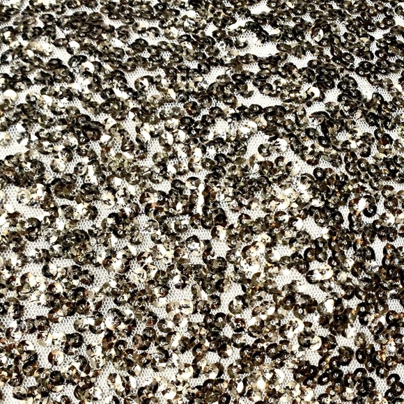 Decree gold sequined tank top- S - Picture 8 of 10